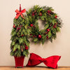 Ornament - Velvet Bow Ornament - Red