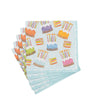 Caspari - Cocktail Napkin - Cake Frosting Paper Linen - Findlay Rowe Designs