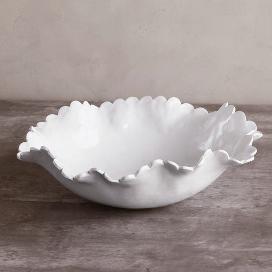 Beatriz Ball - VIDA Colette Large Bowl - White - Findlay Rowe Designs