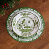 Beatriz Ball - Faenza Dinner Plate - White and Green - Findlay Rowe Designs