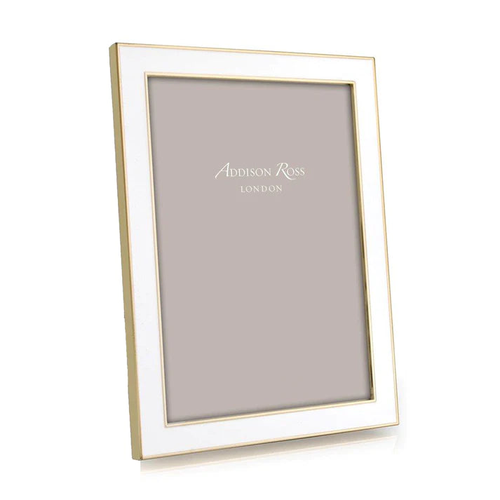 ADDISON ROSS- 4X6 GOLD TRIM ENAMEL FRAME - Findlay Rowe Designs