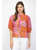 Top - Balloon Sleeve - Floral Patchwork - Findlay Rowe Designs