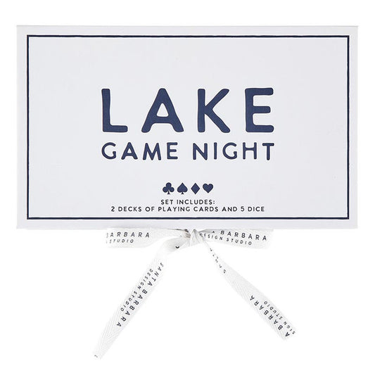 Playing Cards Game Box - Lake Game Night