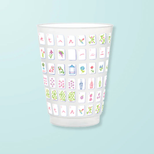 Taylor Paladino -  Frosted Party Cups - Mahjong - Set 6 - Findlay Rowe Designs