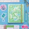 Lilly Pulitzer - 17 Month Soft Cover Leatherette Planner - Mint Burst of Joy - Findlay Rowe Designs