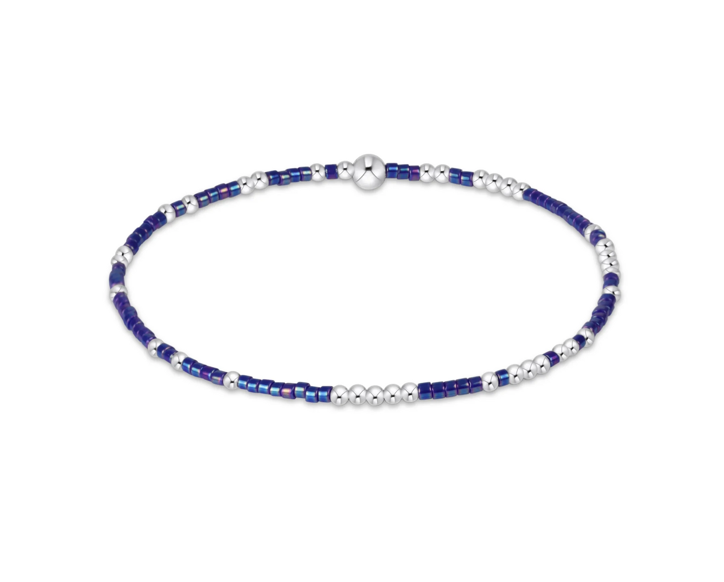 Enewton - Hope Unwritten Sterling Bracelet - Blue Metallic
