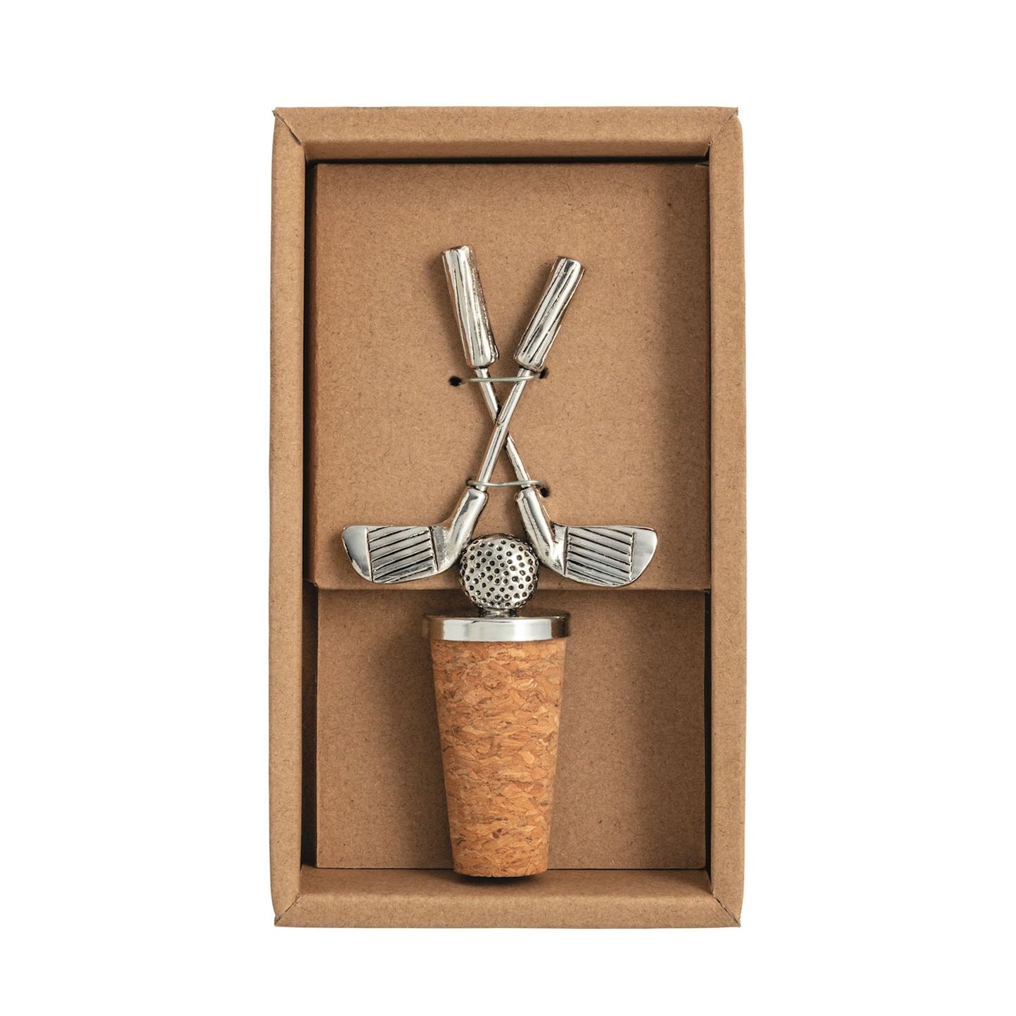 Mud Pie - Bottle Stopper - Metal Icon- Golf - Findlay Rowe Designs
