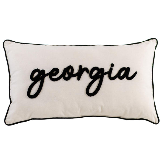 Georgia Embroidered Pillow - Findlay Rowe Designs
