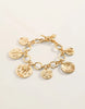 Spartina - Bracelet - Salt Marsh Coin Toggle - Gold