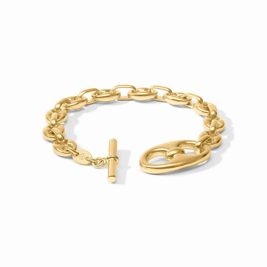 Julie Vos - Bracelet - Laguna Demi Link - Gold - Findlay Rowe Designs