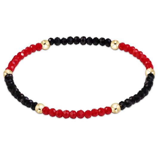 Enewton - Gameday Flirty Presence Bracelet - Red Black