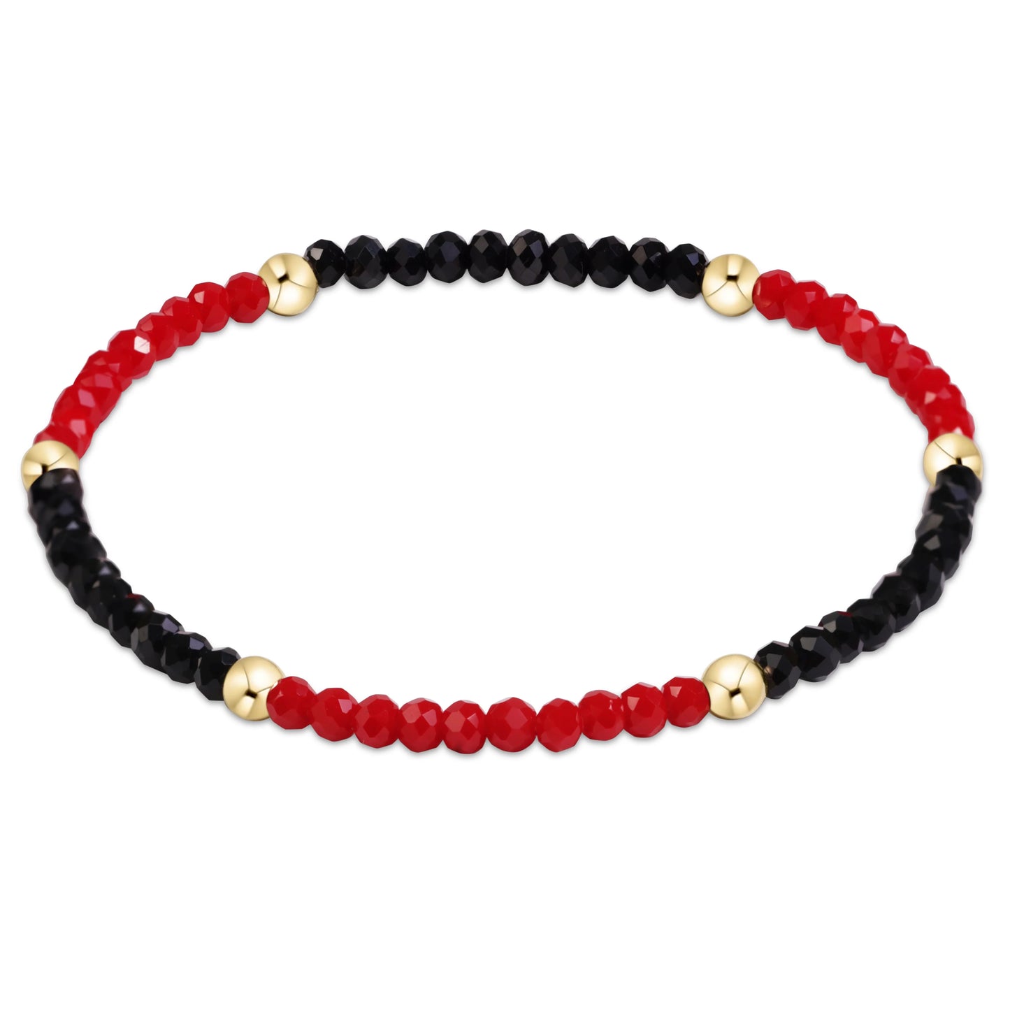 Enewton - Gameday Flirty Presence Bracelet - Red Black