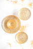 Vietri - Rufolo Glass Gold Crocodile Small Cake Stand - Findlay Rowe Designs