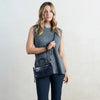 Hobo - Sable Crossbody - Polished Leather - Ink Navy