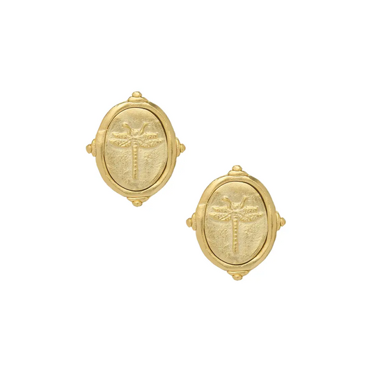 Susan Shaw - Earrings - Dragonfly Stud - Findlay Rowe Designs