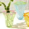 Vase - Rialto Swirl Flare - Hand-Blown Glass - Medium