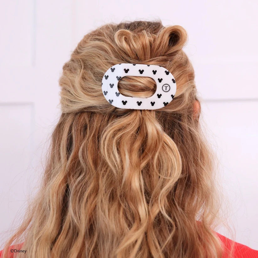 Teleties - Flat Round Hair Clip - Iconic Mickey Mouse - Small - Findlay Rowe Designs