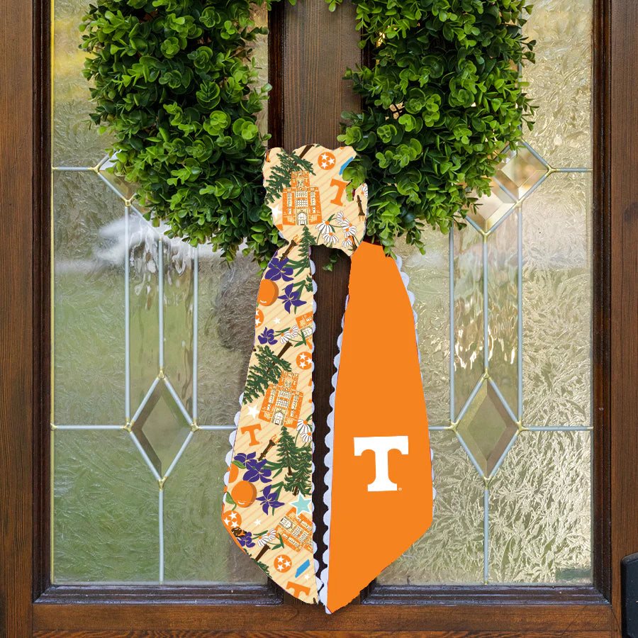 Saturday Silks - Wreath Sash Scarf - Collegiate - Findlay Rowe Designs