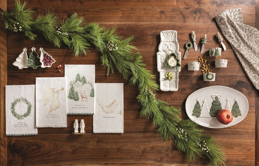 Mud Pie - Christmas Tidbit White Christmas - Findlay Rowe Designs