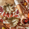 Golden Leaf Tray - Grape or Maple