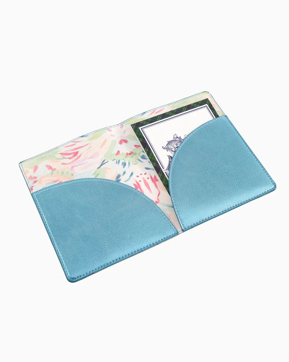 Oh My Mahjong - Card Folio - Metallic Light Blue