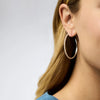 Julie Vos - Earring - Silver - Windsor Hoop - Large - Findlay Rowe Designs