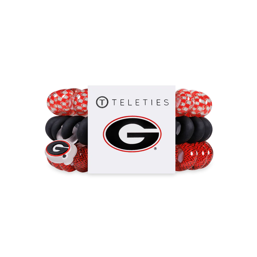 Teleties - Go Dawgs! Large Hair Ties