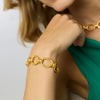 Julie Vos - Bracelet - Portofino Link - Gold - Findlay Rowe Designs