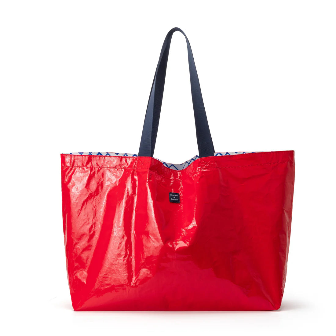 Bourbon and Bamboo - Market Tote - Red Patent - Findlay Rowe Designs