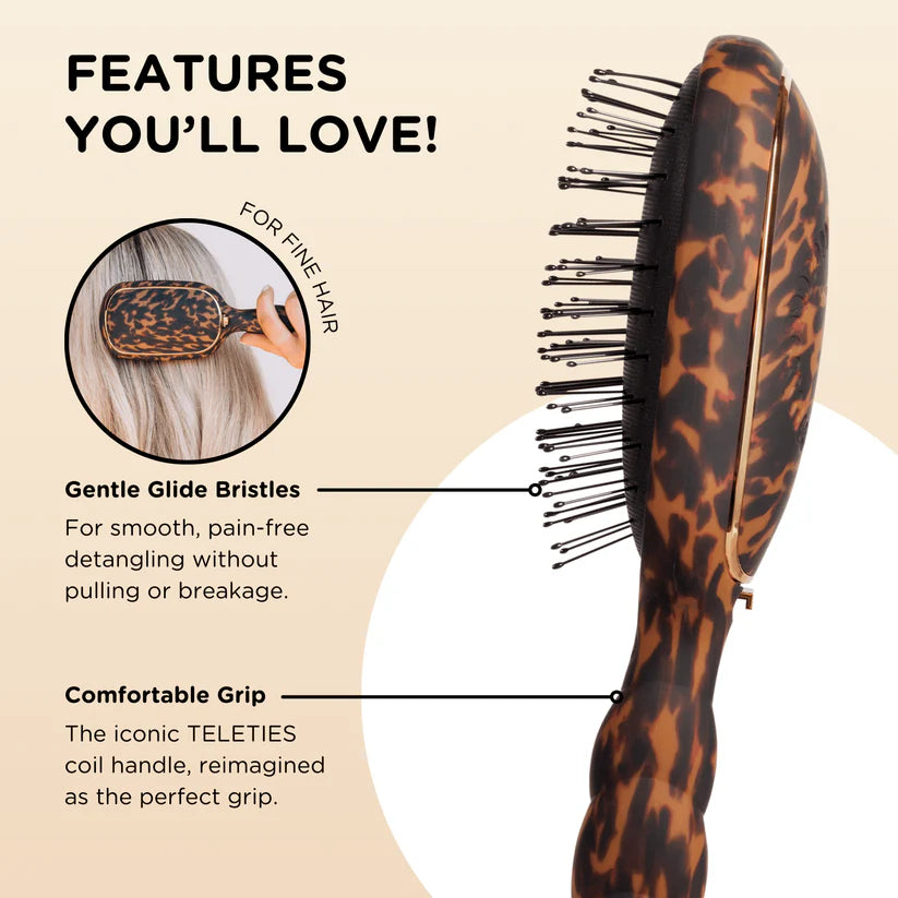 Teleties - Detangler Hair Brush for Fine Hair - Findlay Rowe Designs