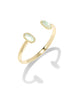 Kendra Scott - Bracelet - Elton Cuff - Gold Light Blue Illusion - Findlay Rowe Designs