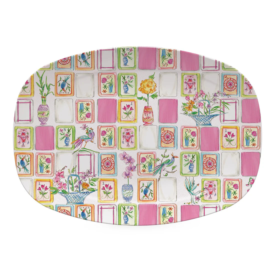 Mariposa - Platter - Mahjong Tile - Findlay Rowe Designs