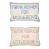 Pillow - Embroidered - Thank Heaven - Findlay Rowe Designs