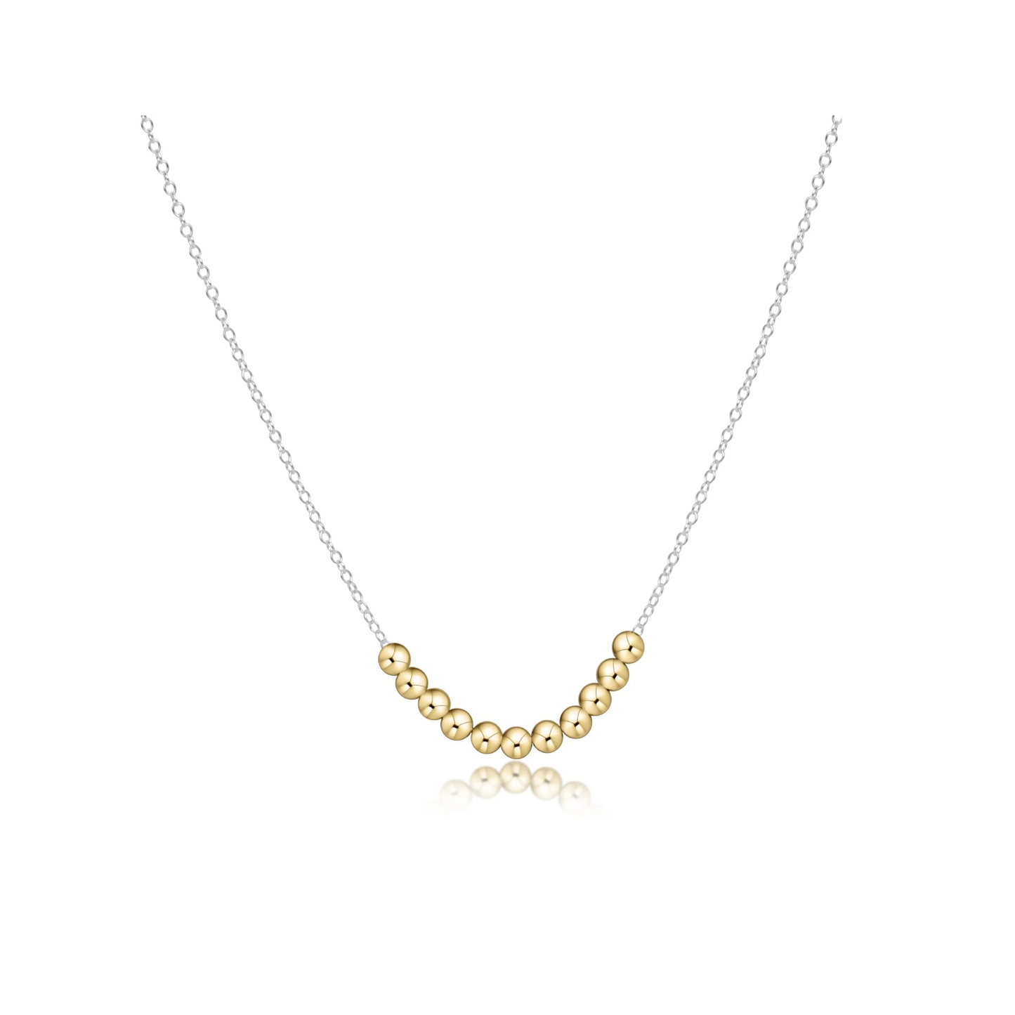 Enewton - 16" Necklace Mixed Metal - Beaded Bliss Gold