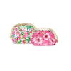 Lilly Pulitzer - Scallop Pouch Set - Glowing Gardens - Feeling Poppy - Findlay Rowe Designs