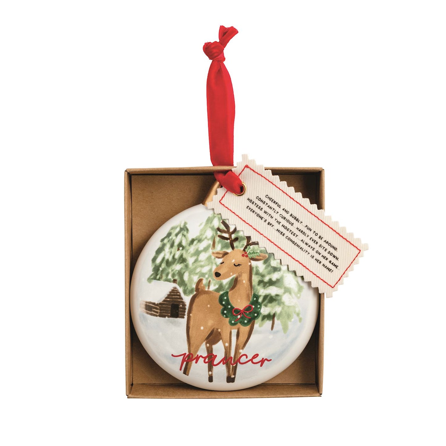 Mud Pie - Ornaments - Reindeer Name