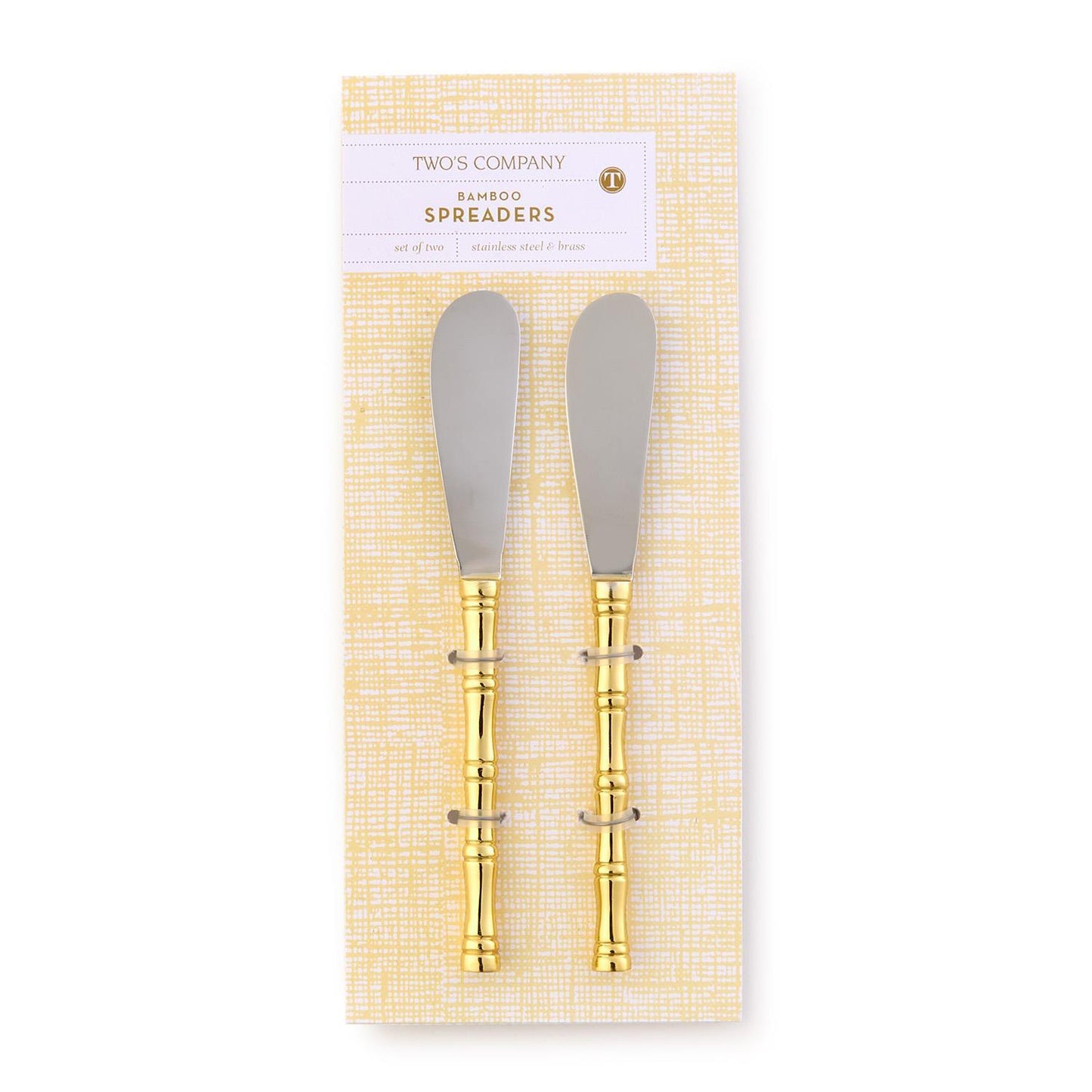 Bamboo Spreader - Gold- Set of 2