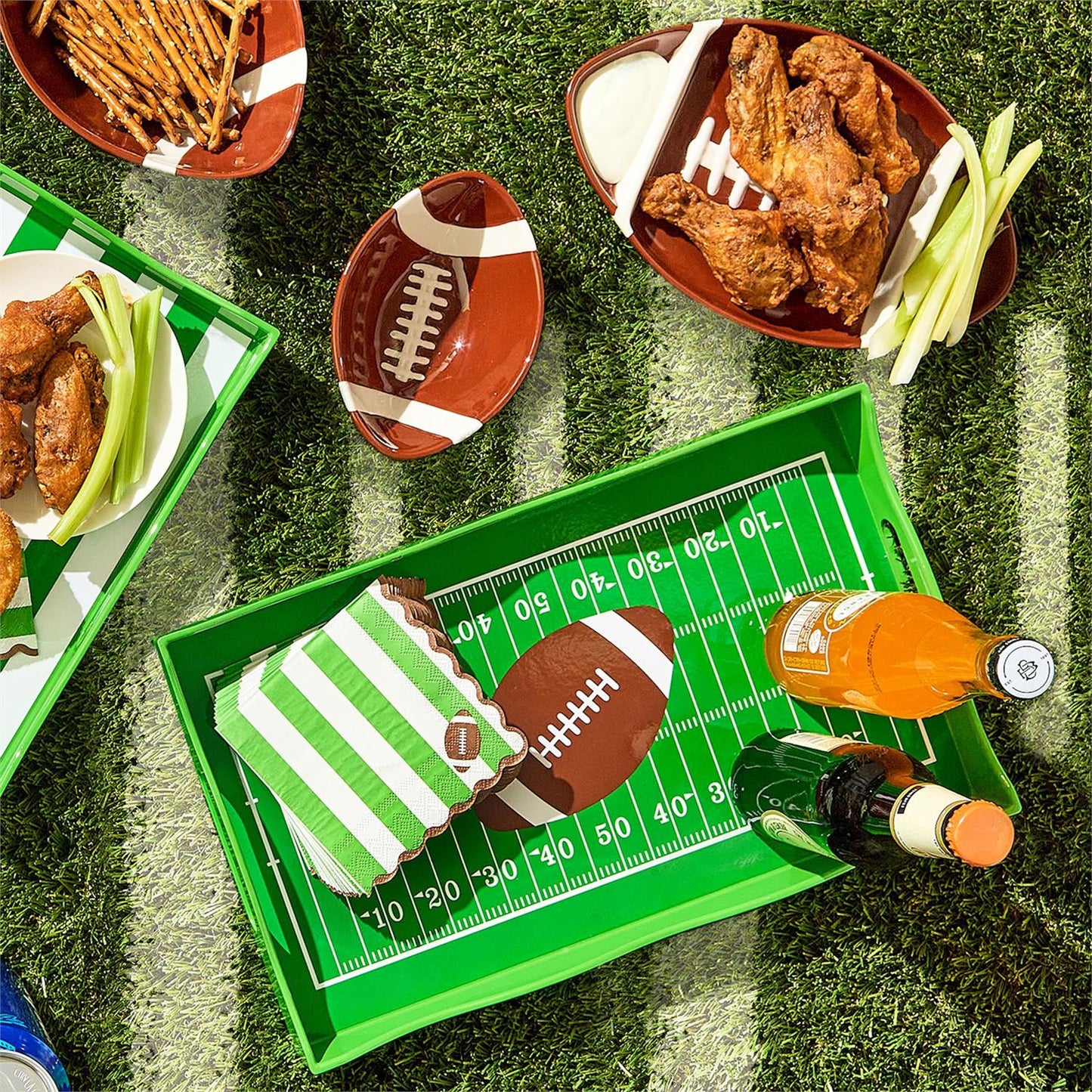 Tidbit Bowl - Football - Findlay Rowe Designs