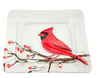 Cardinal Glass Serving Plate - Findlay Rowe Designs