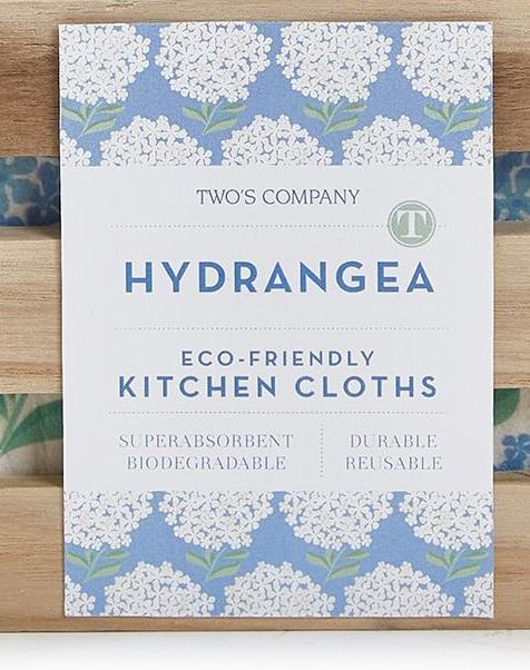 Two's Company- Hydrangea Multipurpose Kitchen Cloth - Findlay Rowe Designs