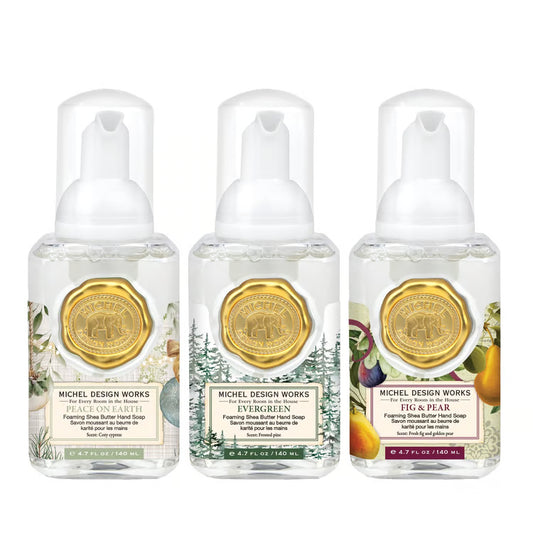 Michel Design Works -  Mini Foaming Soap Set - Season's Greetings - Set of 3 - Findlay Rowe Designs