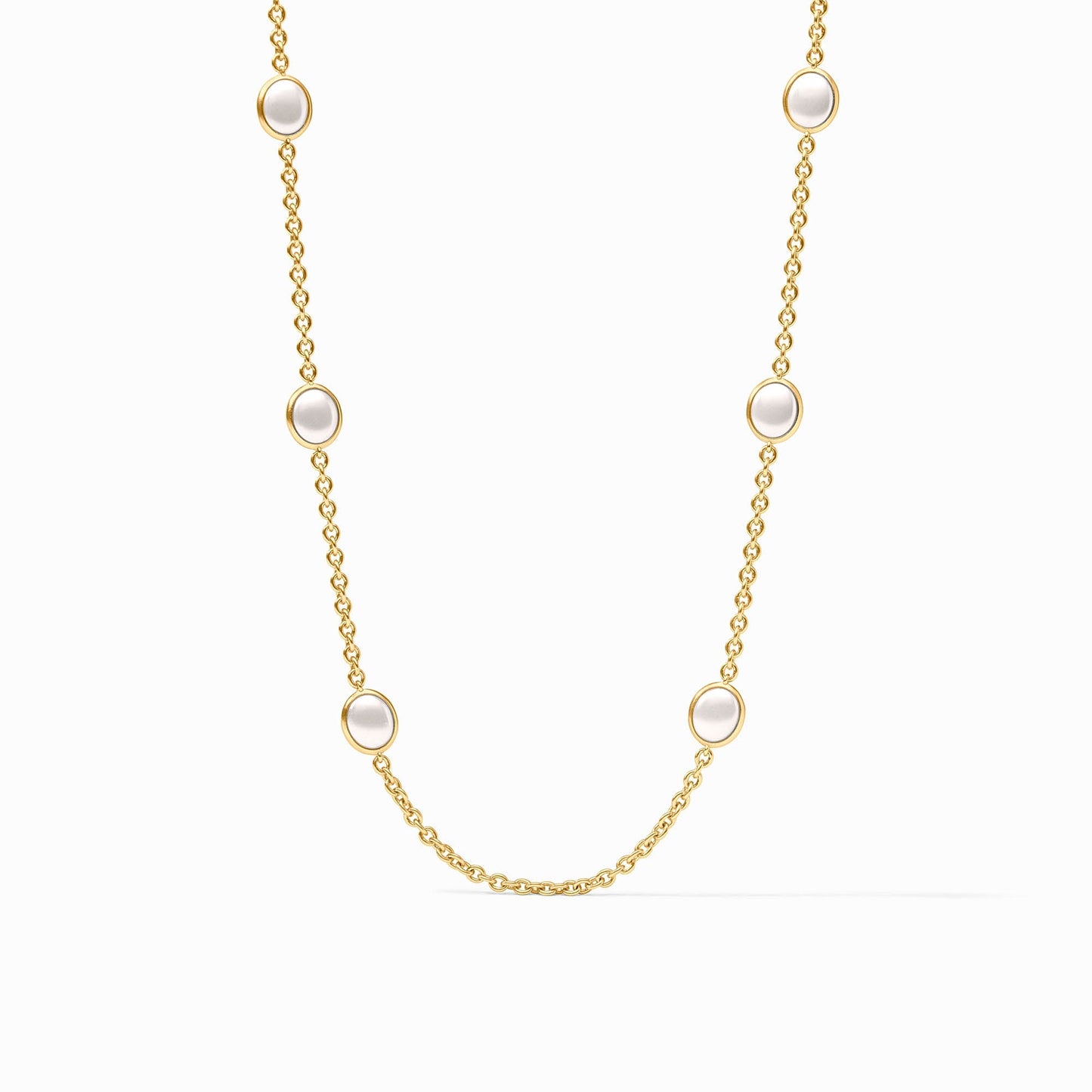 Julie Vos - Necklace - Laguna Stone Station - Pearl - Findlay Rowe Designs