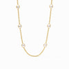 Julie Vos - Necklace - Laguna Stone Station - Pearl - Findlay Rowe Designs