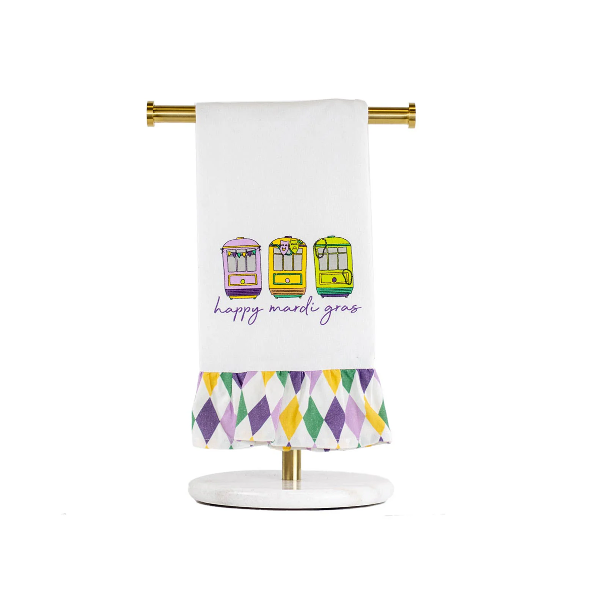 Royal Standard - Towel - Mardi Gras Streetcar - Findlay Rowe Designs