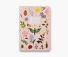 Rifle Paper- Stitched Notebook Set Curio Pattern