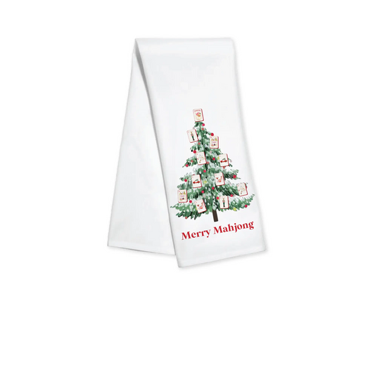 Towel - Merry Mahjong Tree - Findlay Rowe Designs