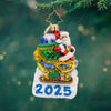 Christopher Radko - Ornament - Rooftop Parking Santa 2025 Gem