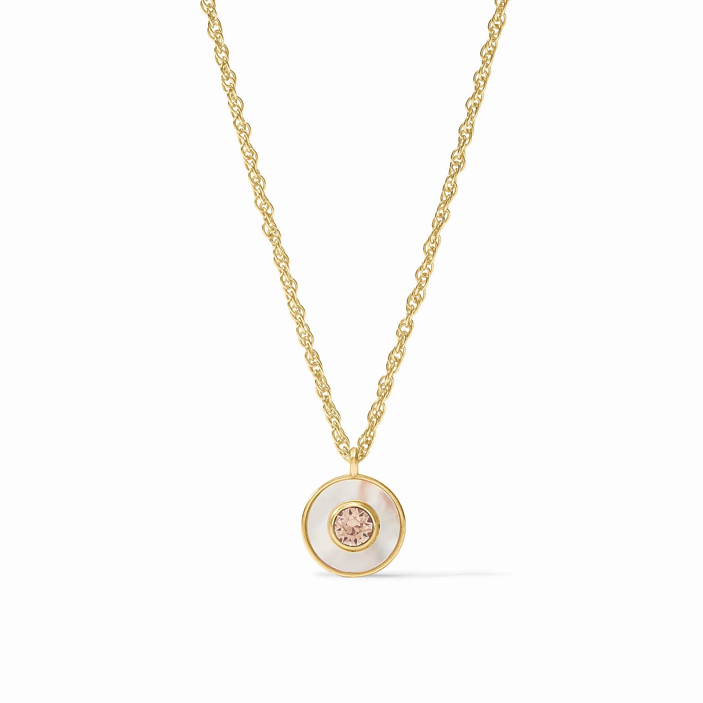 Julie Vos - Necklace - Colette Circle Delicate - Findlay Rowe Designs