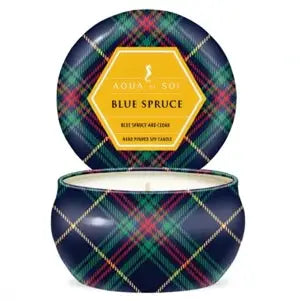 Aqua De Soi Candle - 4oz Tin - Blue Spruce