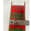 Decor Ribbon - 4in Modern Plaid - Red Green Gold Lamé